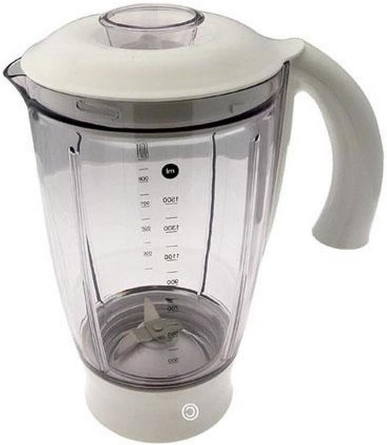 Mixer Kom Mixer Accessoire Keukenmachine Gebruik Compleet Systeem 15 Liter Wit
