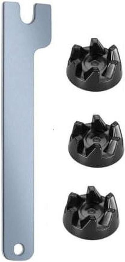 Mixer Koppeling Set Reserveonderdeel Apparaat Reparatie Inclusief Montage Tool 3 Stuks Zwart