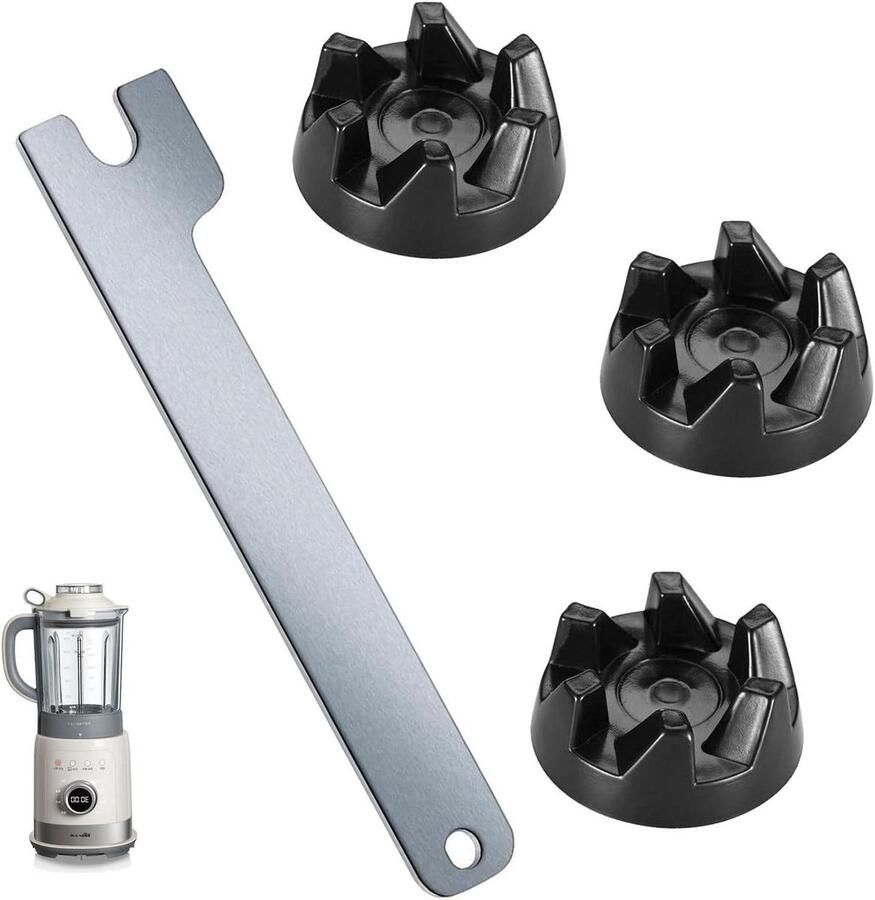 Mixer Koppeling Set Reserveonderdelen Mixer Repareren Inclusief Gereedschap 3 stuks Zwart