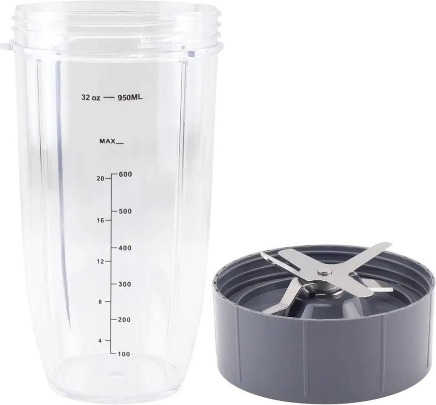 Mixer Onderdelen Extra Cup Smoothie Maken Grote Capaciteit 32oz Transparant