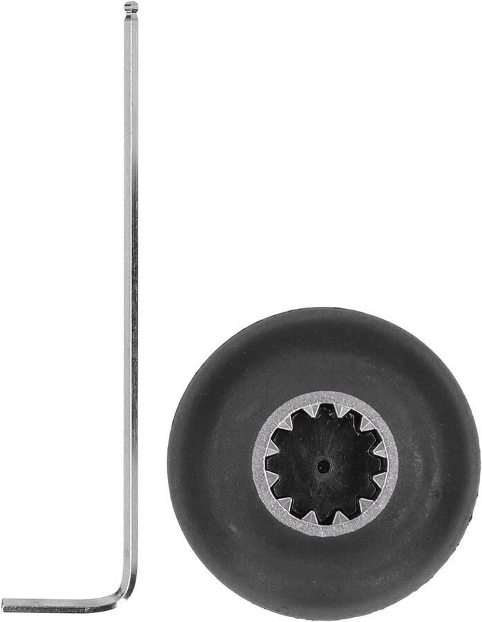 Mixer Onderdelen Reserveonderdelen Keukenmachine Huishoudelijk Gebruik Duurzaam Materiaal 4.3 x 4.3 cm Zwart