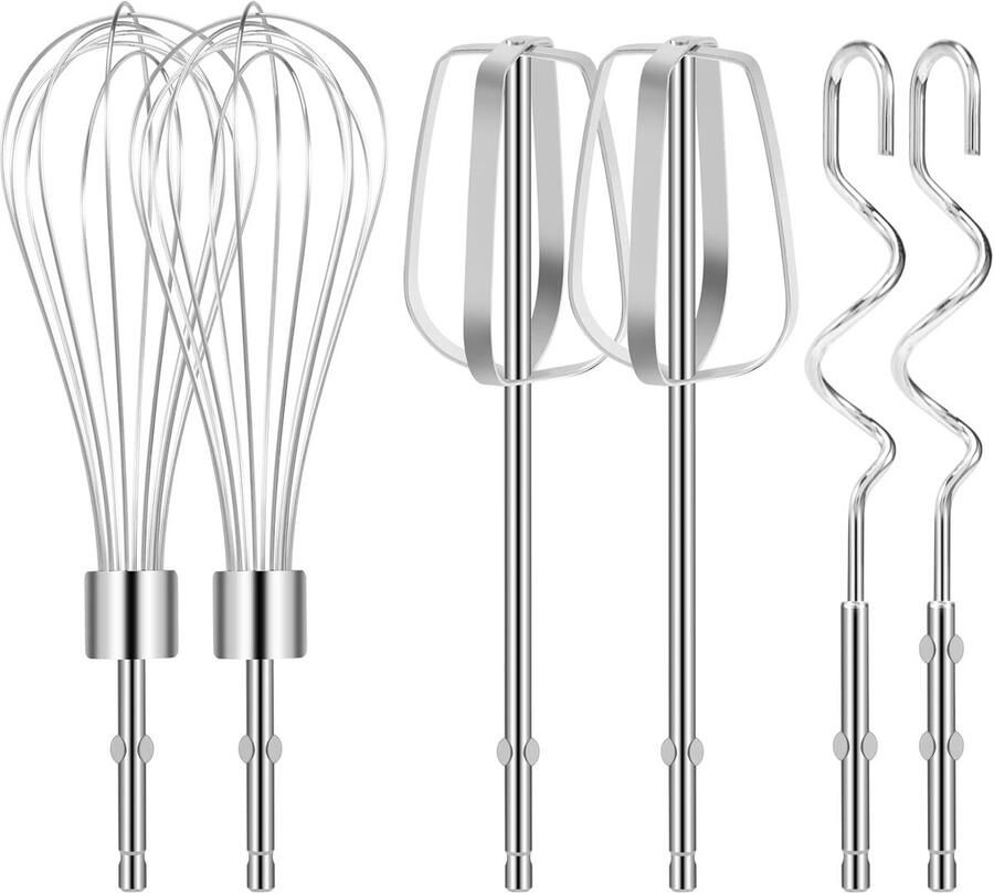 Mixer Onderdelen Set Keuken Accessoires Bakken En Koken Universele Toepassing 21 x 13 cm Zilver