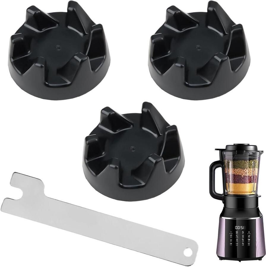 Mixer Onderdelen Set Reserve Koppelingen Apparaat Reparatie Inclusief Gereedschap 3 Stuks Zwart