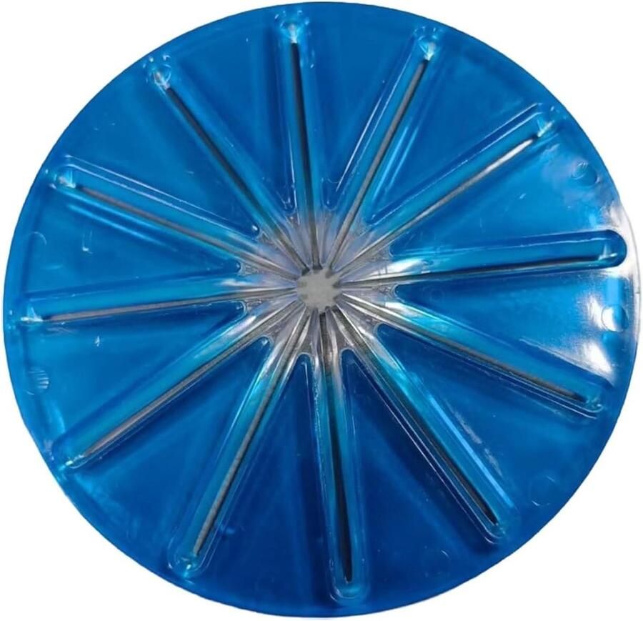 Mixer Opzetstuk Beslag Schraper Keuken Hulp BPA BPS Vrij 23 x 15.5 cm Blauw