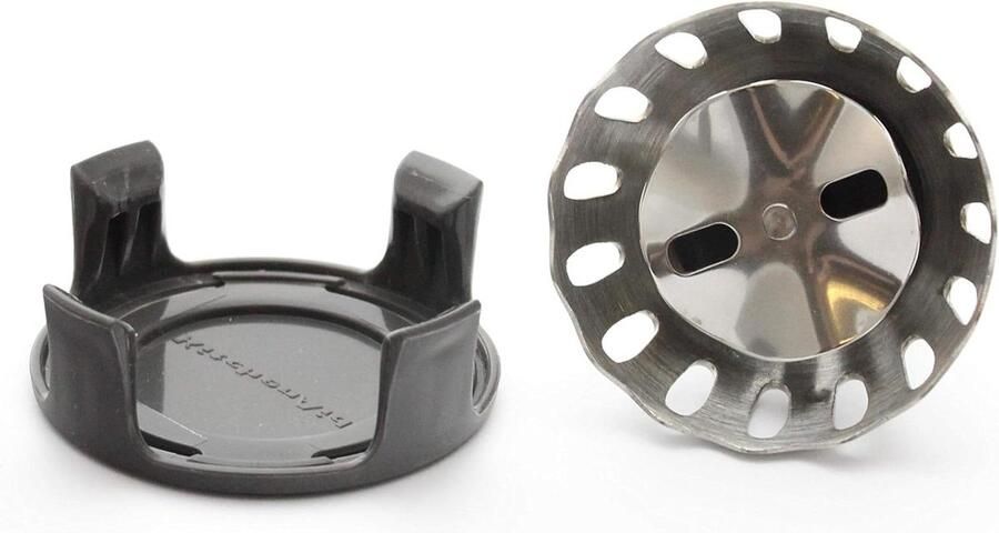 Mixer Opzetstuk Klopper Frother Beslag Maken Specifiek Model 6.5 x 6.5 x 7 cm Zilverkleurig