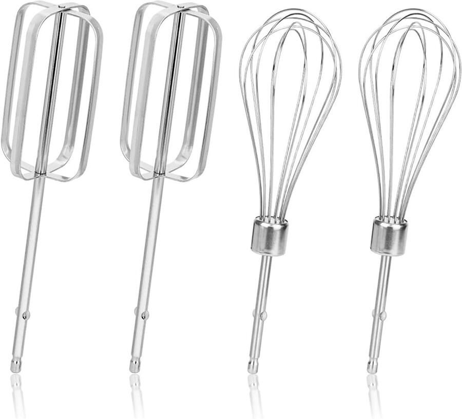 Mixer Opzetstukken Garde Accessoires Bakken Thuis Voedselveilig Roestvrij Staal 4 Stuks Multicolor - Foto 1