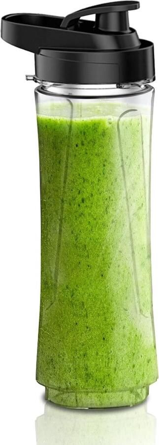 Mixer smoothiemaker drinkfles Tritan-fles waterfles 600 ml BPA-vrij voor sport mini-mixer shake