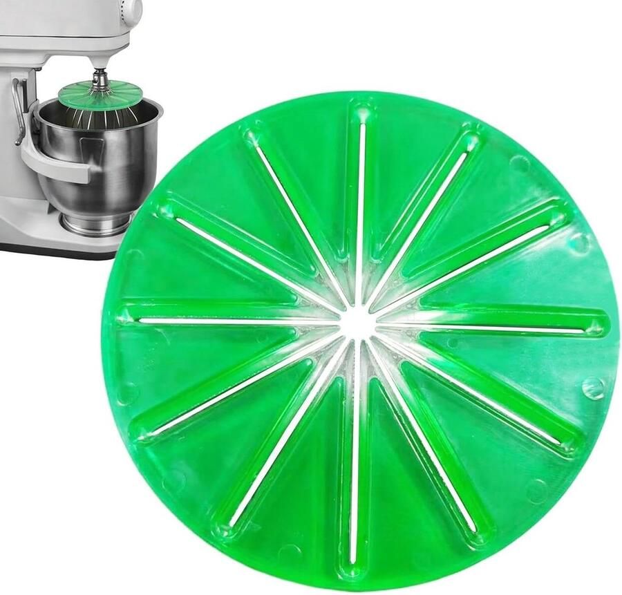 Mixer Spatbeschermer Keuken Accessoire Georganiseerd Bakken Slim Spatwaterdicht Systeem 1989 x 14 x 231 cm Groen