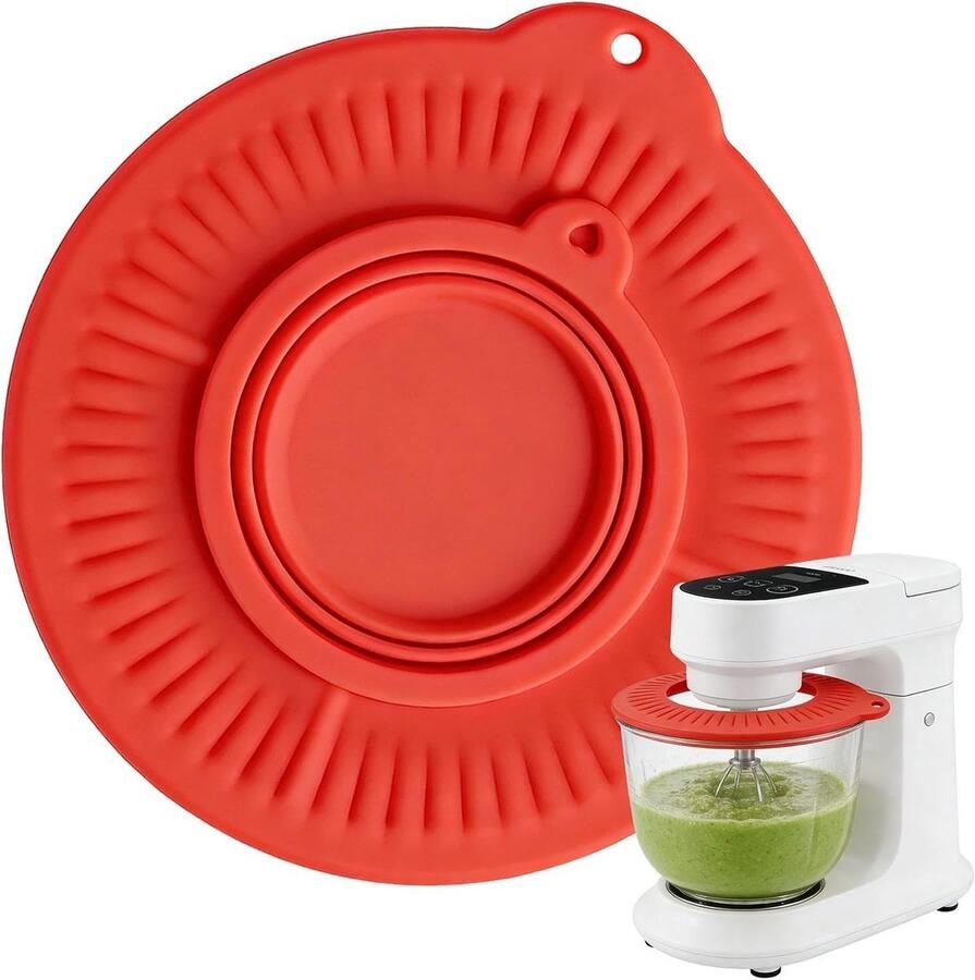 Mixer Spatbeschermer Keuken Accessoire Schoon Bakken Universele Pasvorm 921 inch Rood Zwart