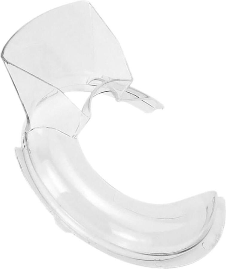 Mixer spatbeschermer Kom deksel Keuken schoonhouden Kantelbaar ontwerp 25.5 cm Transparant