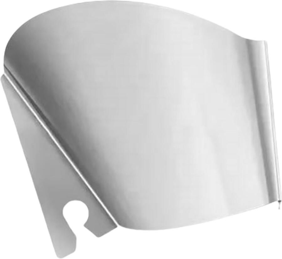 Mixer Spatdeksel Giet Chute Keuken Bescherming Roestvrij Staal 591 Inch Diameter Zilver