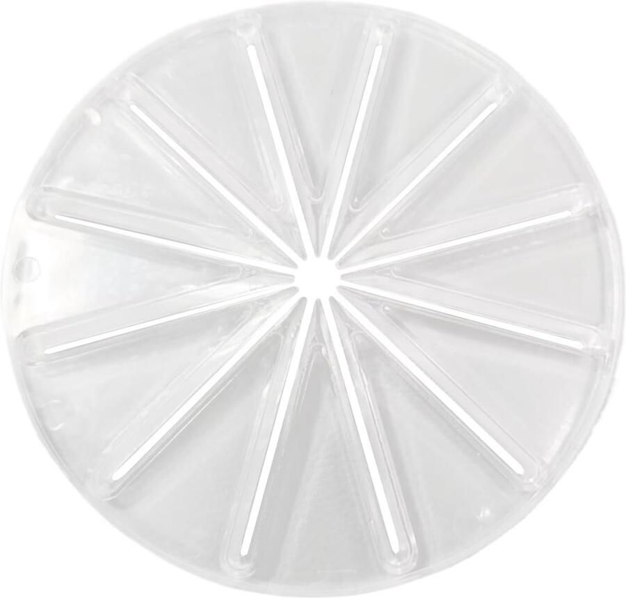Mixer Spatscherm Keuken Accessoire Schoon Mengen Efficiënte Spatbescherming 14 cm breed Transparant