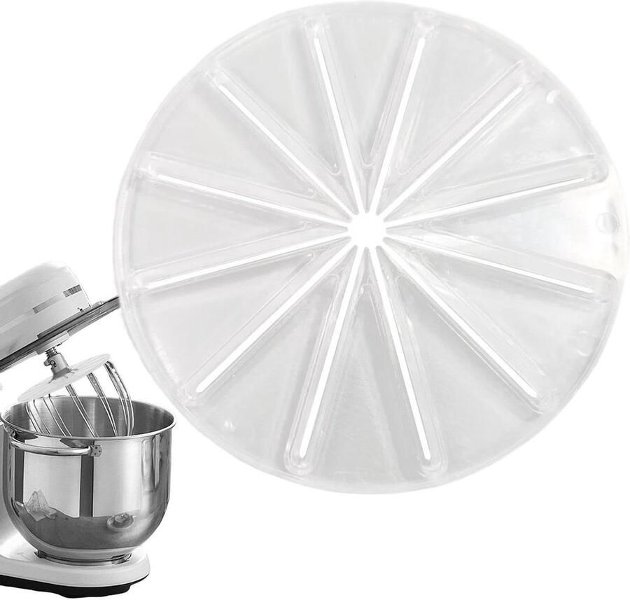 Mixer Splash Guard Keuken Accessoire Schoon Mengen Spatwaterdicht Ontwerp 19.89 x 14 x 2.31 cm Transparant