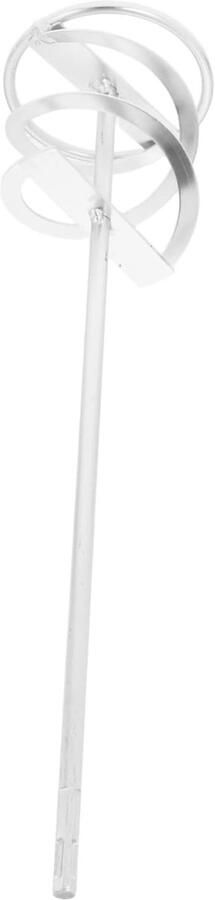 Mixer Staaf Beton Mixer Materialen Mengen Spiraalontwerp 49.5 cm Zilver