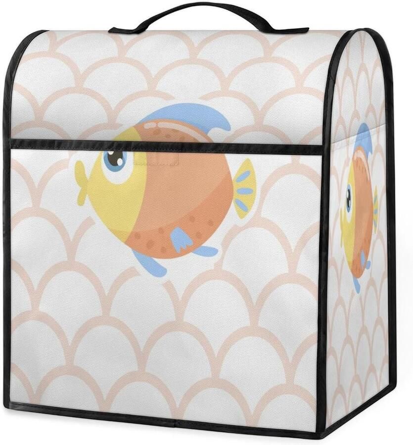 Mixer Stofkap Apparaat Cover Keuken Organisatie Met Opbergvakken 43 x 37 x 28.4 cm Kleurrijk