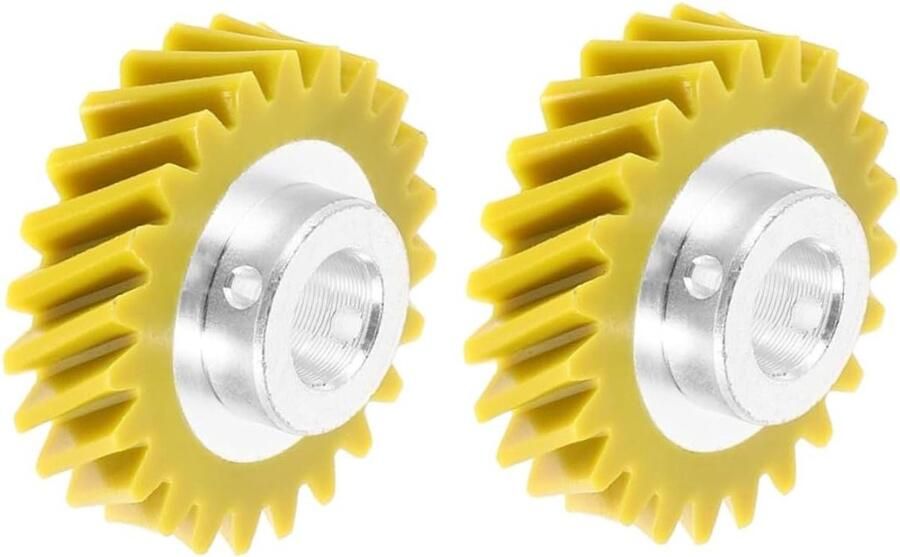 Mixer Tandwielen Keukenmachine Onderdelen Keukenwerk Duurzaam Kunststof 37mm Hoog Geel