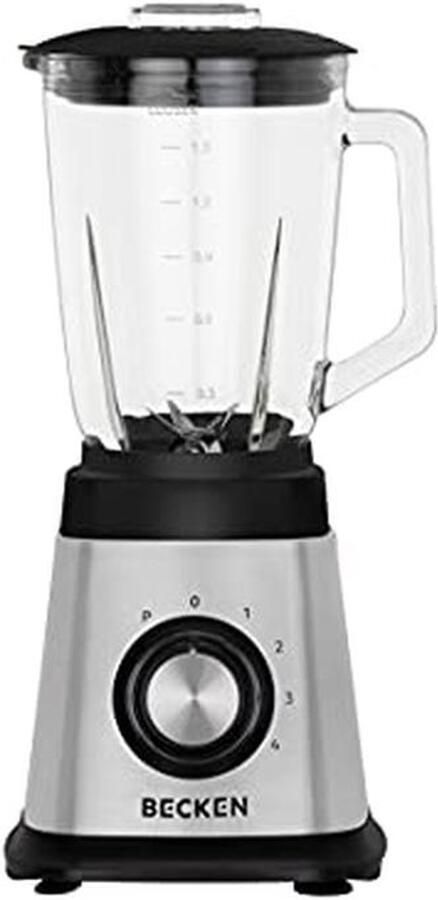 Mixer van glas 1 5 l 1000 W Roestvrij Staal