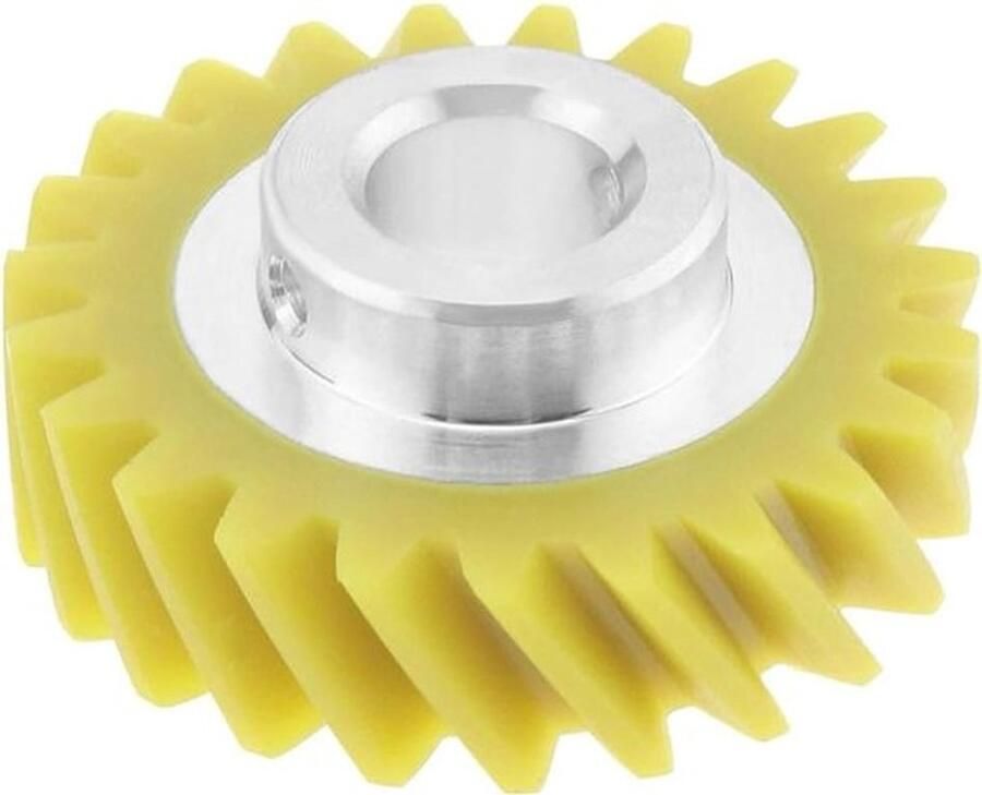 Mixer Wormwiel Vervanging Keukenapparaat Geel Compatibel 5KSM150 5KSM45 5KSM90 5KSM125 5KSM175 5KSM185 5KSM156 5K45SS