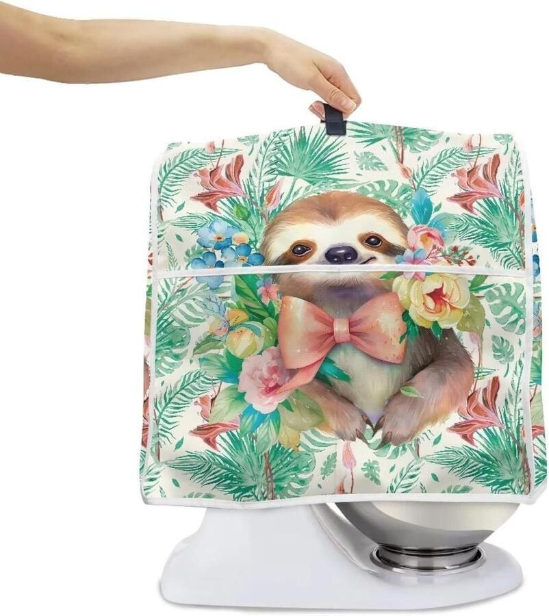 Mixerhoes Keukenmachine Apparaathoes Keuken Organisatie Met Opbergvak L Luiaard Palmblad