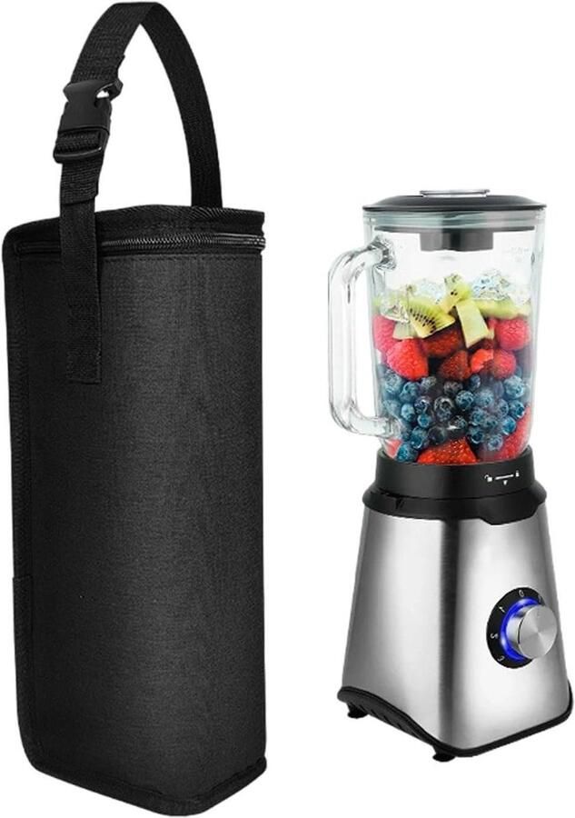 Mixerhoes Keukenmachine hoes Keuken organiseren Spatwaterdicht nylon 9x12x30cm Zwart