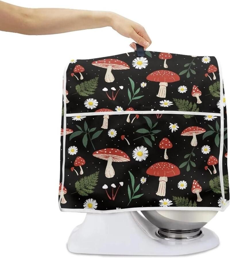 Mixerhoes Keukenmachinehoes Stofhoes Keuken Organisatie Met Opbergvak L Paddenstoel en Madeliefje