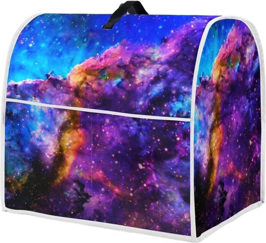 Mixerhoes Sterrenhemel Keukenapparaat Cover Keuken Organiseren Met Opbergvakken 38H cm Multicolor