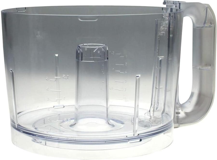Mixkom Kom voor keukenmachine Deeg Mengen Vaatwasserbestendig 3 liter Wit
