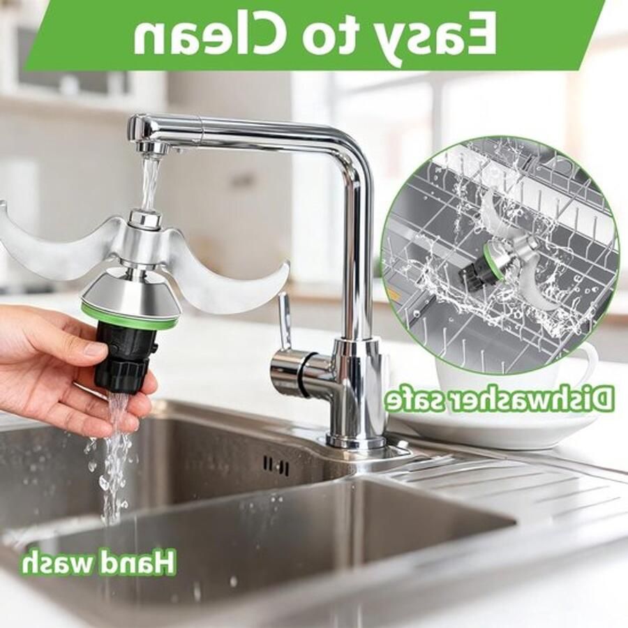 Mixmes voor Thermomix TM5 en TM6 vervangend mes voor deeg en accessoires voor keukenmachines