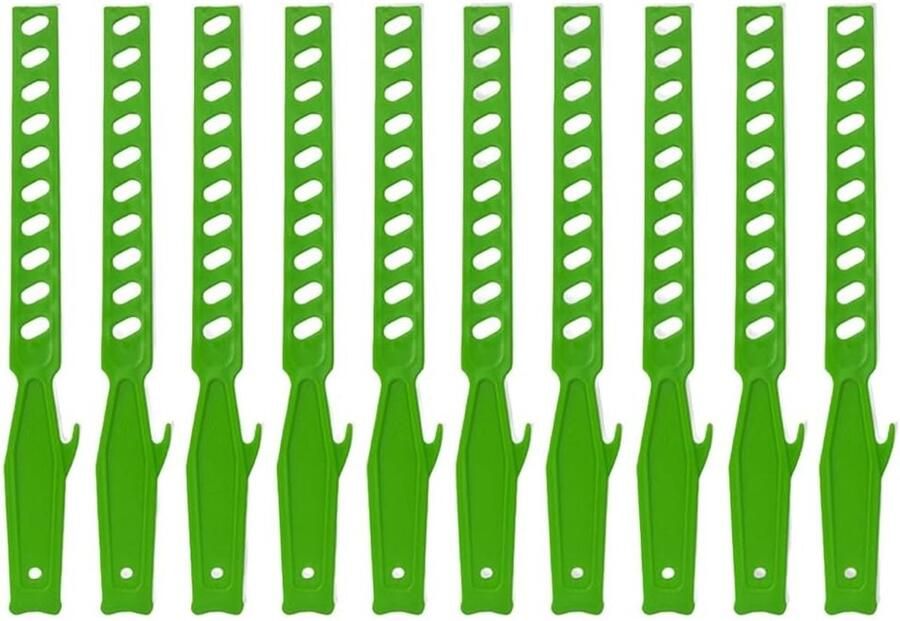 Mixstokken Set Roerstaafjes Plastic Creatieve Projecten Ergonomisch Ontwerp 10 Stuks 345 mm Groen