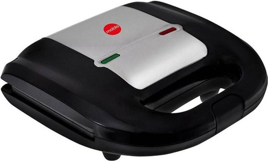 Moderne sandwichmaker met zwart keramische platen 700W