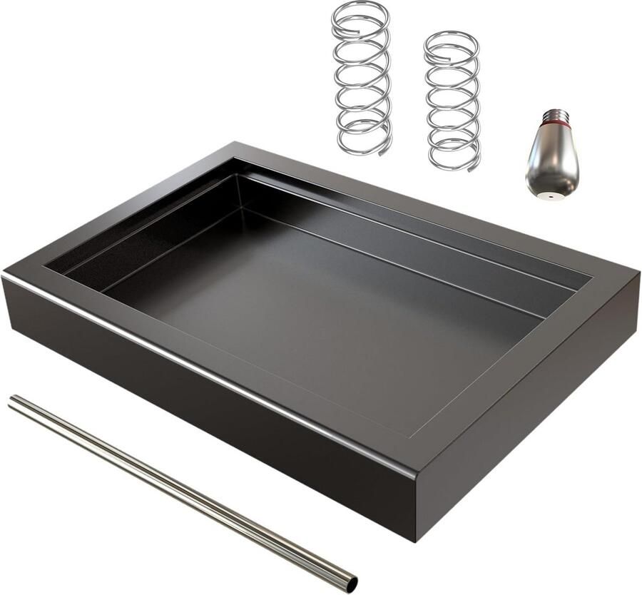 Modificatiekit voor Espressomachines met Dunne Druppelbak Stoom Tip en OPV 9 Bar
