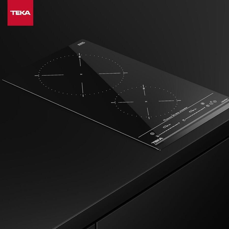 Modulaire Inductiekookplaat 30 cm met 2 Zones en MultiSlider Touch Bediening