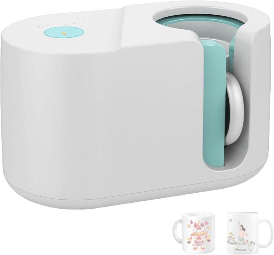 Mok Hittepers Transferpers Mokken Gepersonaliseerde Mokken Maken Automatische Detectie 11-15oz Zwart