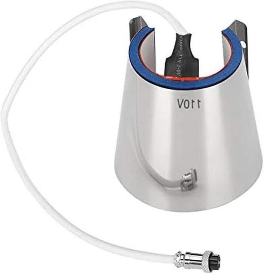 Mok Pers Machine Warmte Pers DIY Mokken Maken Flexibele Vormgeving 12 oz Zwart