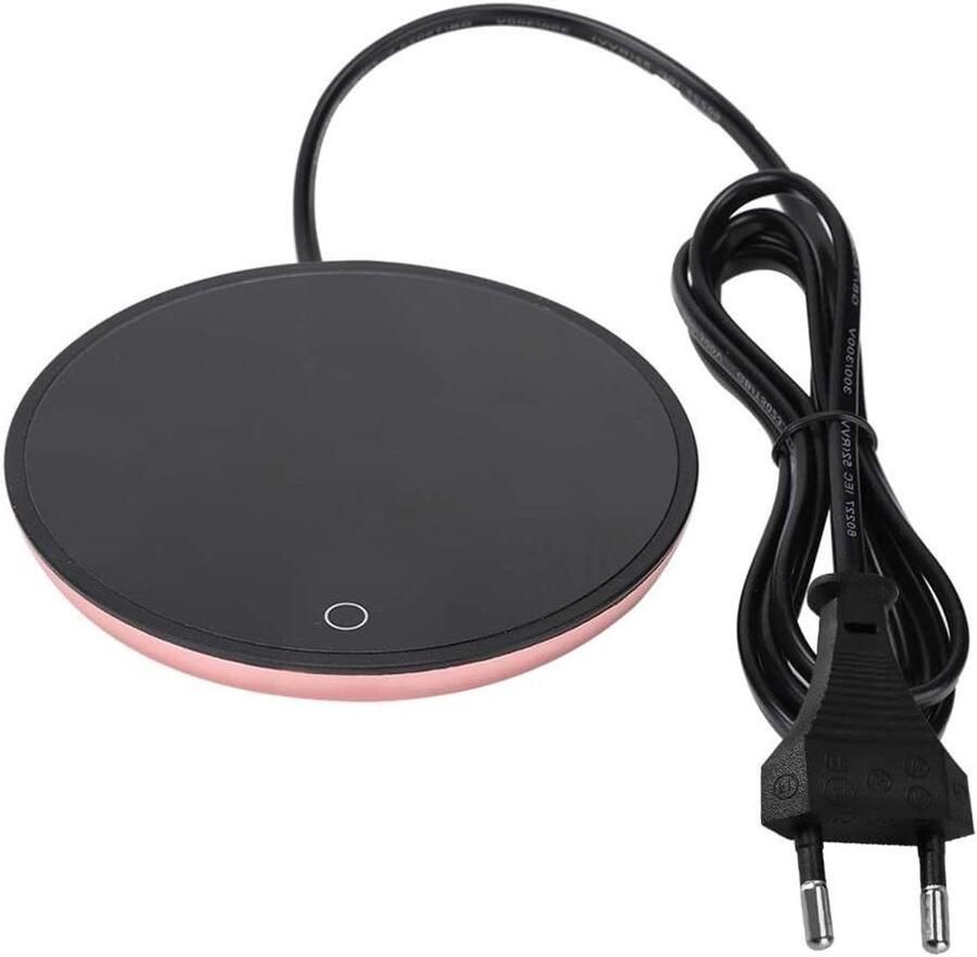 Mok Warmer Verwarmingsplaat Cup Drankjes Warm Houden Intelligente Constante Temperatuur 11.7 cm Goud