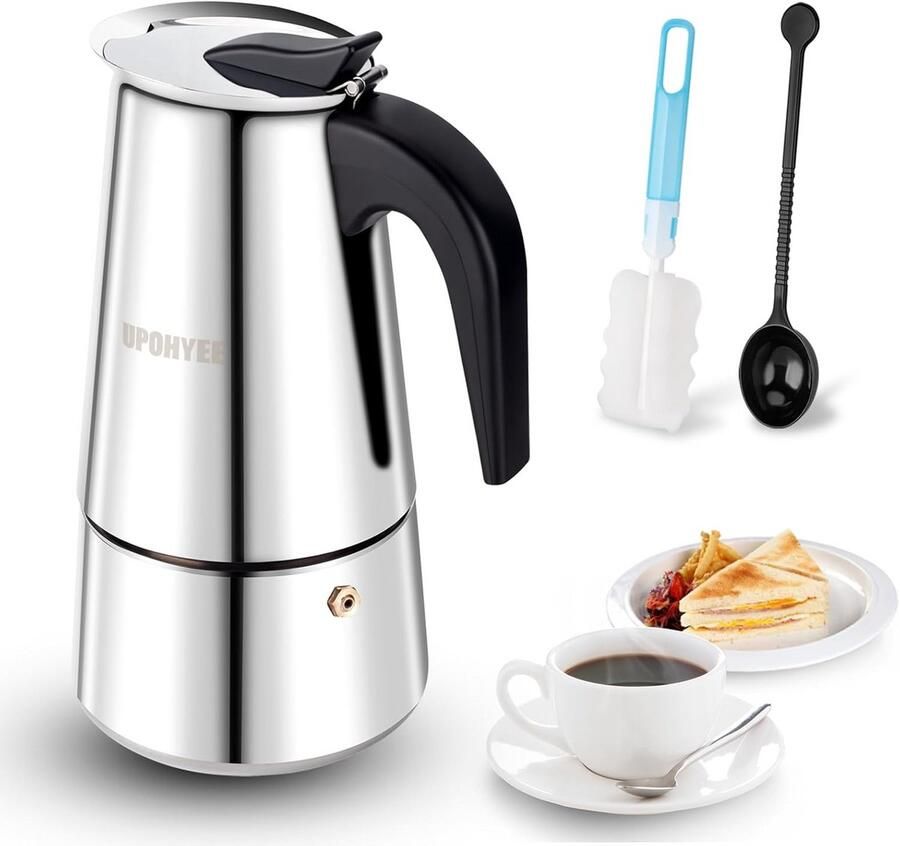 Moka Express Koffiezetapparaat voor Italiaanse Espresso 600 ml