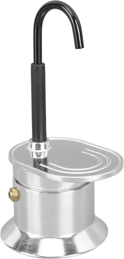Moka Koffiezetapparaat voor 1 Kopje 50 Ml Ideaal voor Buiten Reizen en Feesten