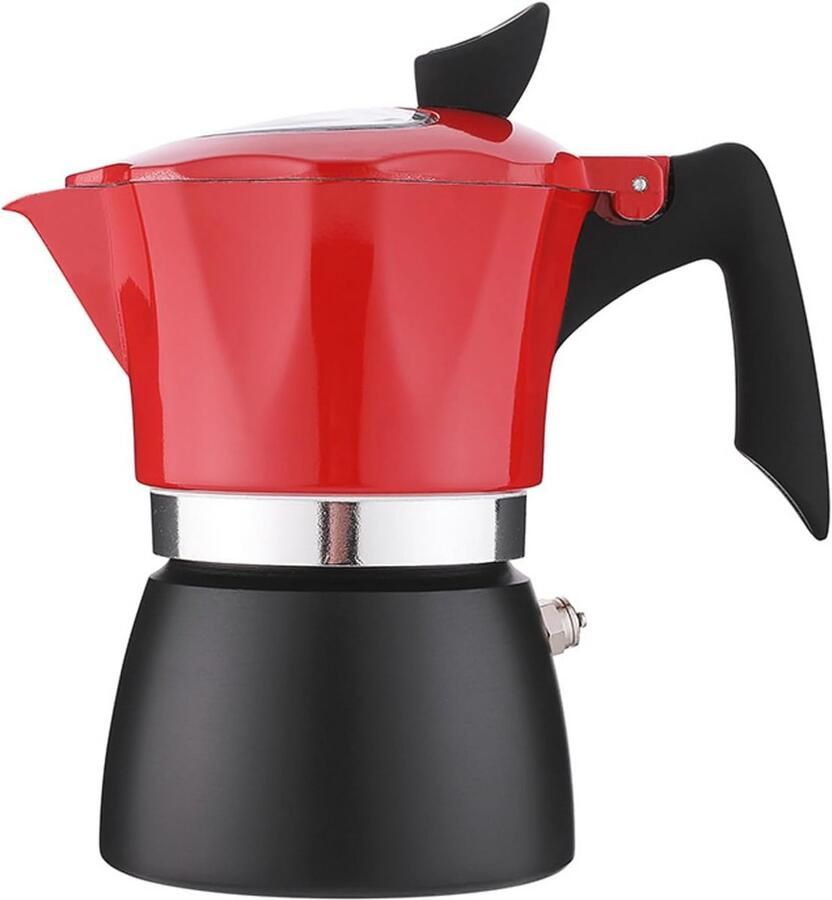 Moka Pot 6 Kopjes voor Aromatische Espresso en Koffie