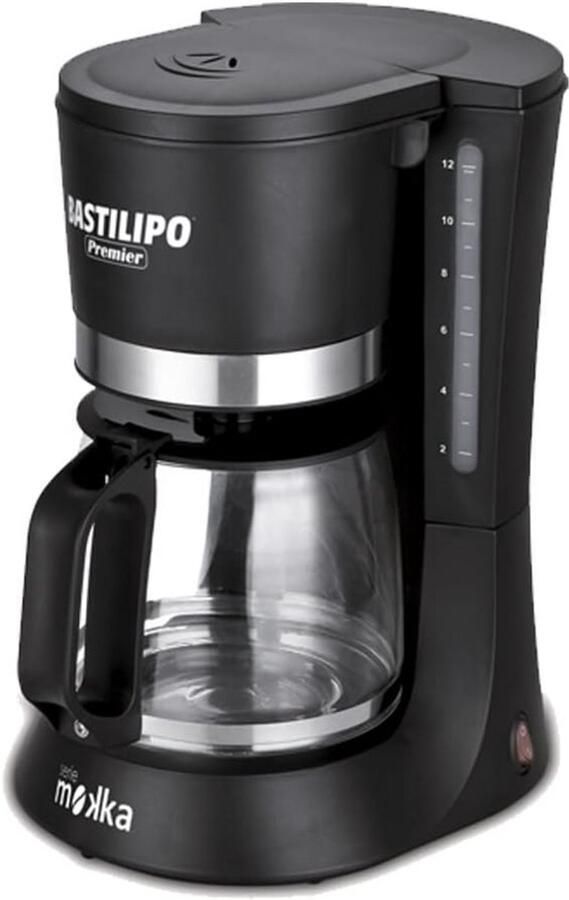 Mokka Drip 12 filterkoffiezetapparaat zwart - Foto 1