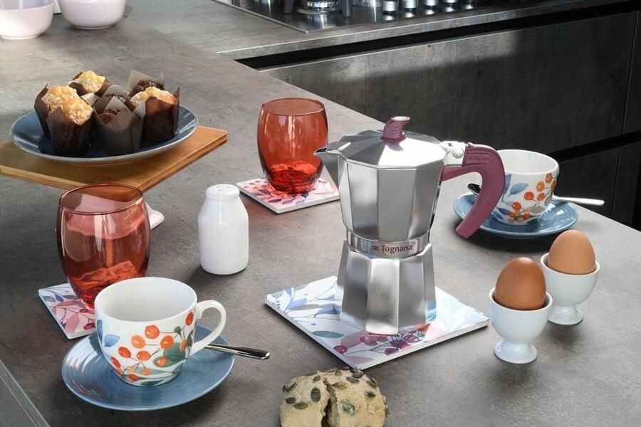 Mokka Koffiezetapparaat voor 1 Kopje Aluminium