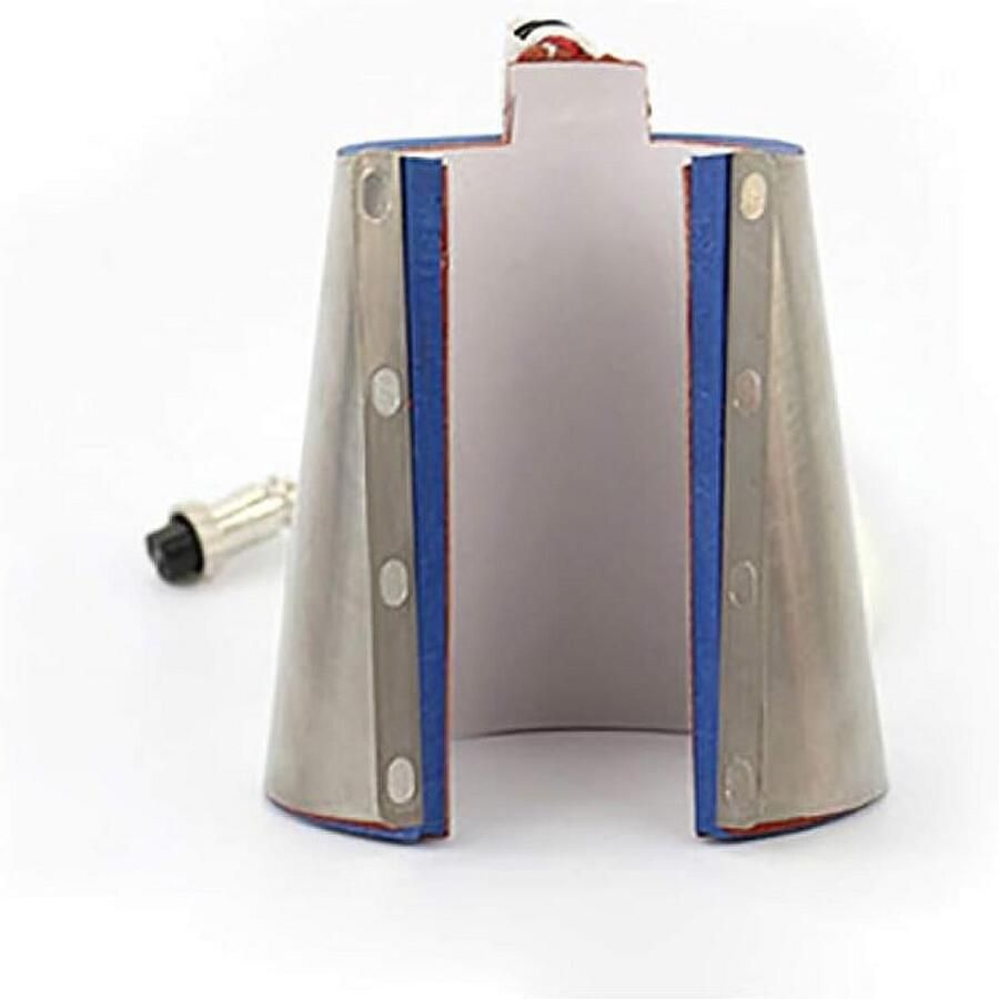 Mokpers voor Heatpress 12oz Mokken Bedrukken Compatible met Multifunctionele Heat Press Machines Aluminium en Silica Gel Cilindrische en Conische Mokken