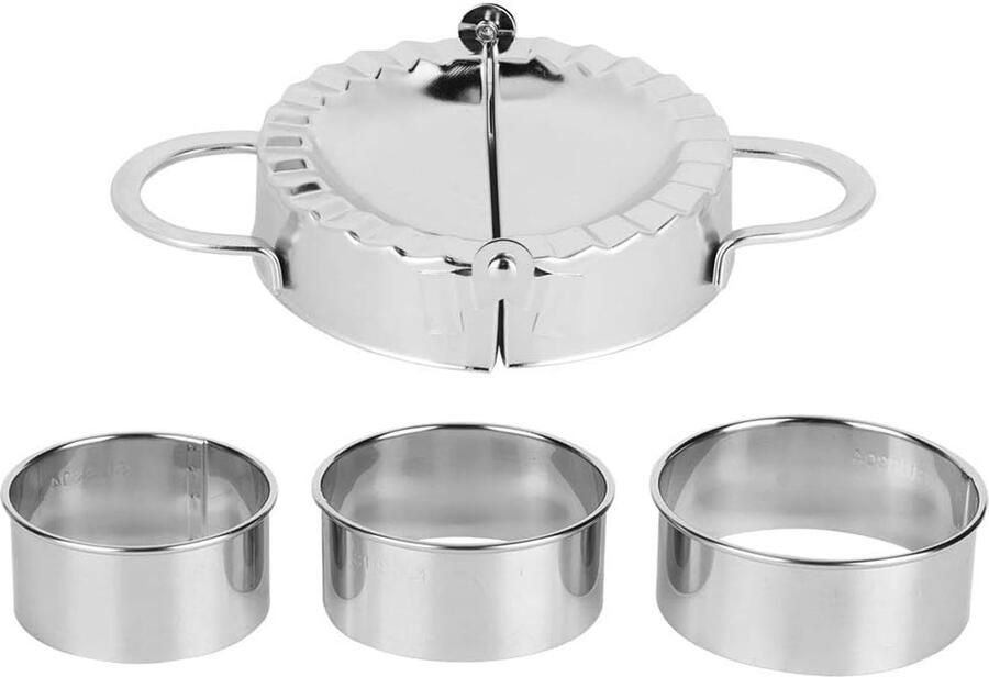 Mold Huishoudelijk 304 Roestvrij Staal Handmatige Dumpling Deeg Presser Maker Mallen Kit Keukengerei
