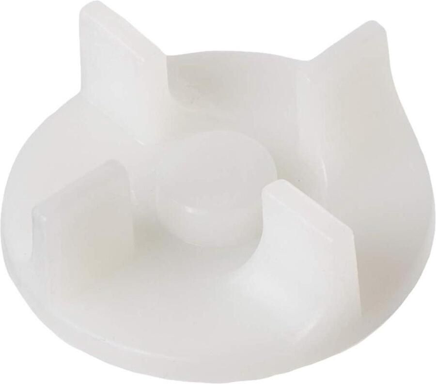Motor Koppeling Mixer Onderdeel Apparaat Reparatie Eenvoudig te Vervangen 3.8 cm Zwart