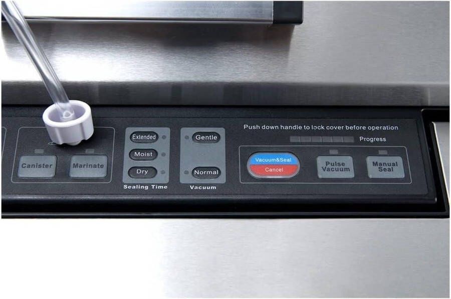 Mrs. Jones Premium Collection Vacuümverpakkingmachine met dubbele naad Fresh Quality
