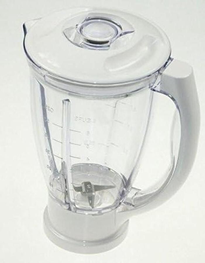 MS-0A13352 Mengbeker compleet wit voor keukenmachine Moulinex
