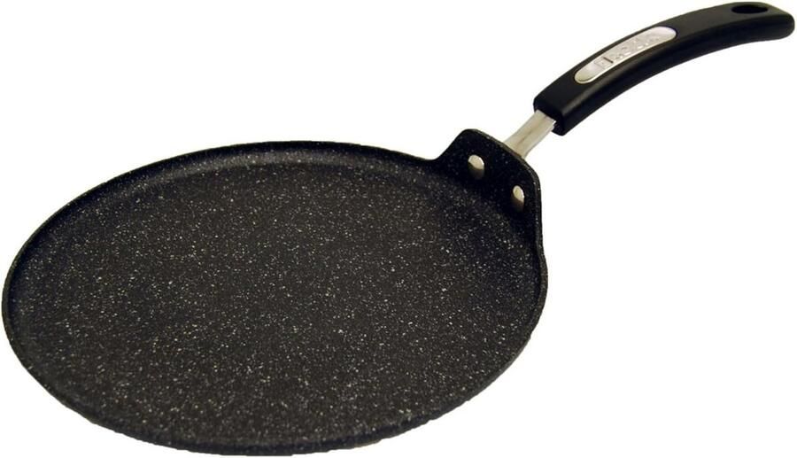 Multi Pan Aluminium 25cm met Bakelite Handvat Ideaal voor Pannenkoeken en Omeletten