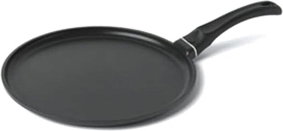 Multi Pan Tawa Pan Eten Bereiden Antikleef Oppervlak 26 cm Zwart