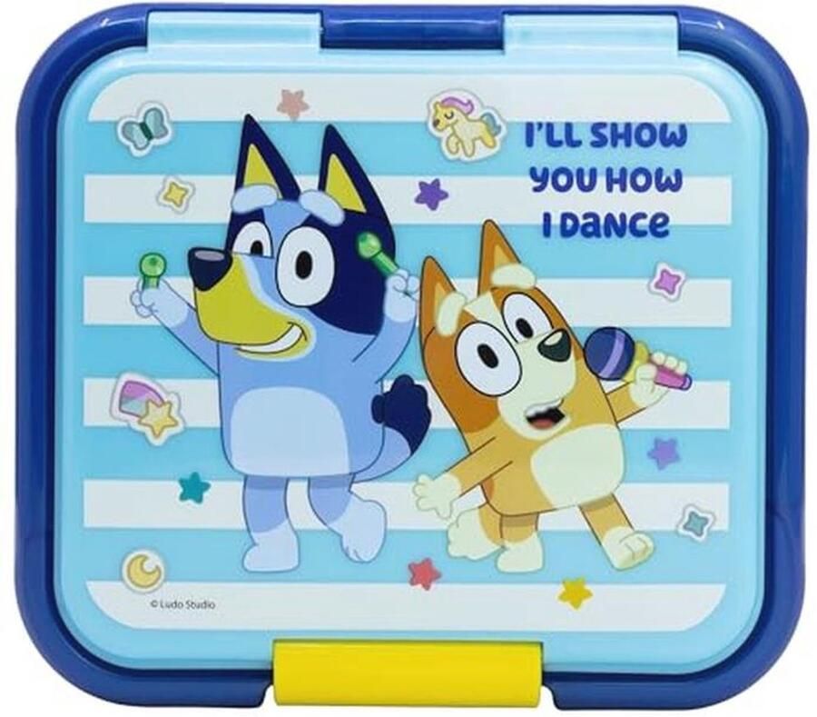 Multi Sandwichmaker Blauw Drie Vakken BPA-vrij