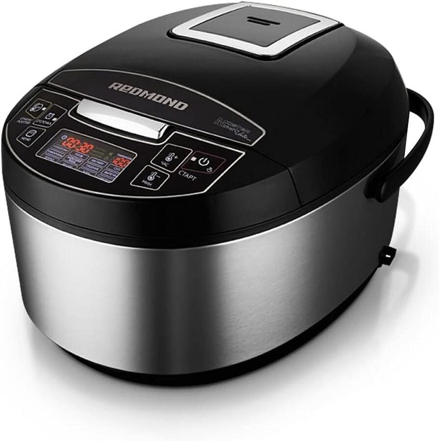 Multicooker 5 Liter met 40 Programma's Brood Stomen & Meer LCD Touch Display