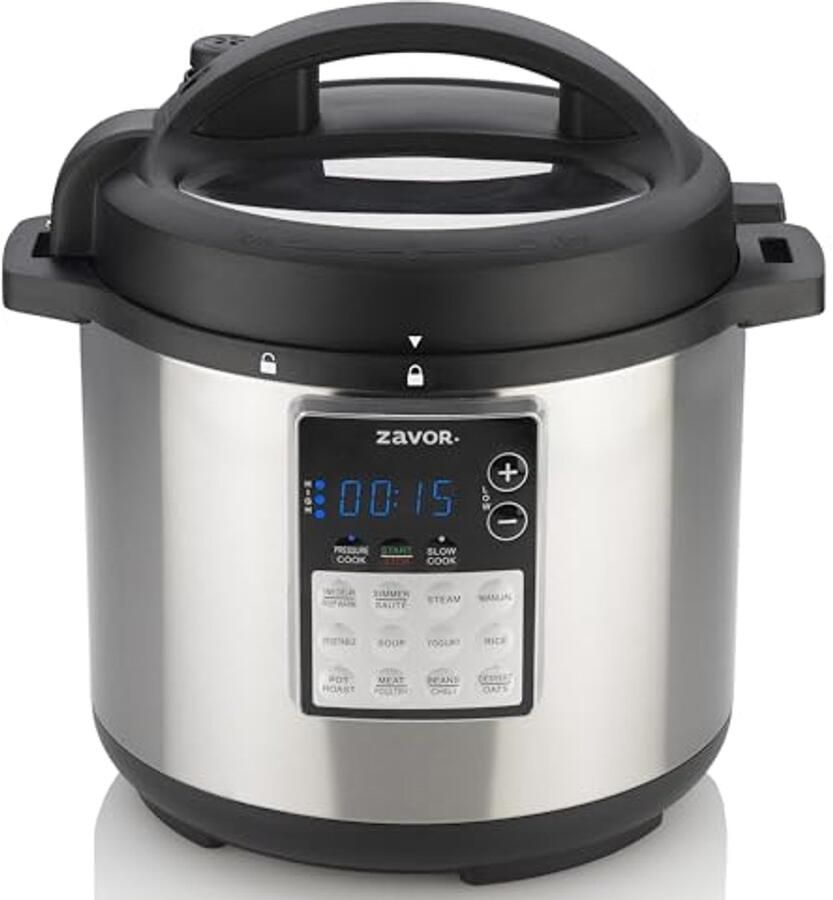 Multicooker 6 kwart liter Snelkookpan Slowcooker Rijstkoker en Yoghurtmaker in één